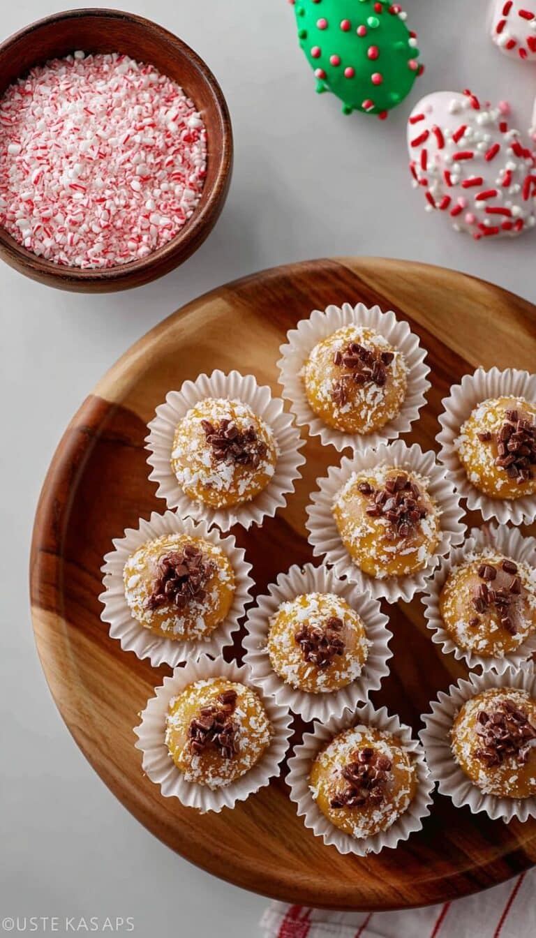 No-Bake Gingerbread Cookie Balls Recipe