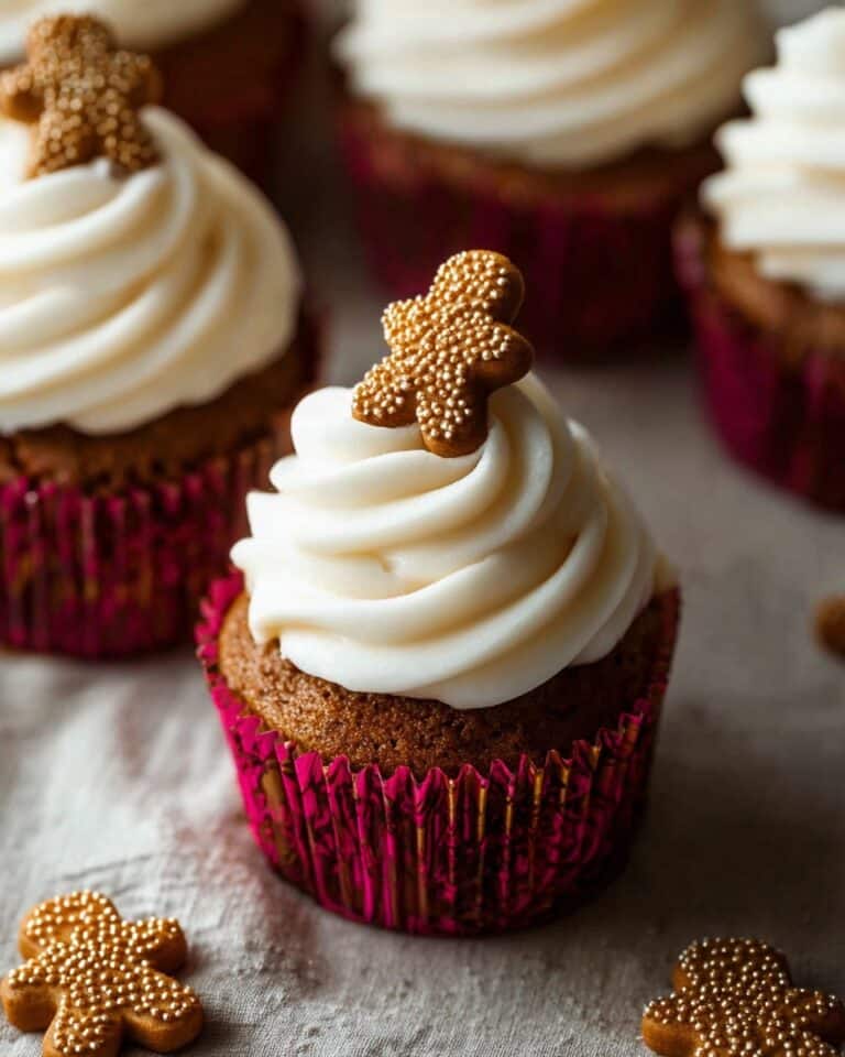 Gingerbread Cupcakes Recipe