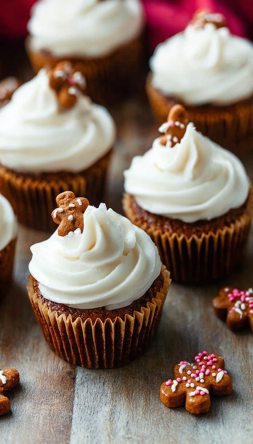 Gingerbread Cupcakes Recipe - Recipe Image