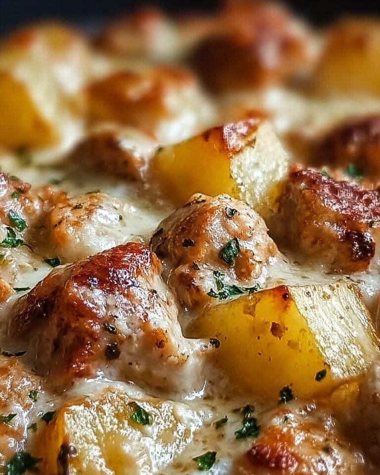 Garlic Parmesan Crockpot Chicken and Potatoes Recipe