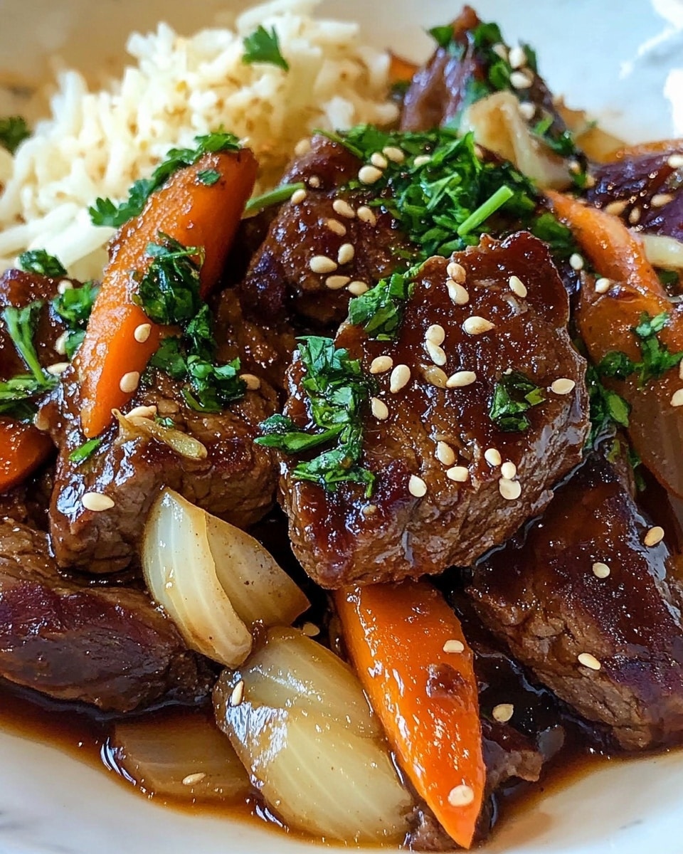 Korean Style Pot Roast Recipe - Recipe Image