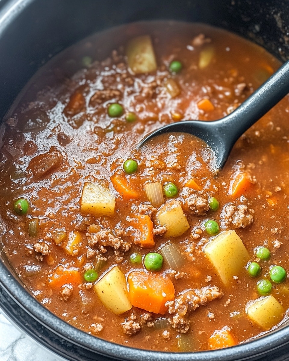 Crock Pot Poor Man's Stew Recipe - Recipe Image