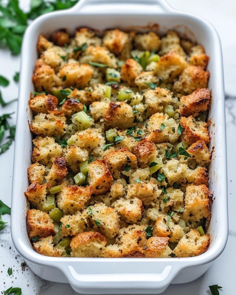 Buttery Herb Stuffing Recipe