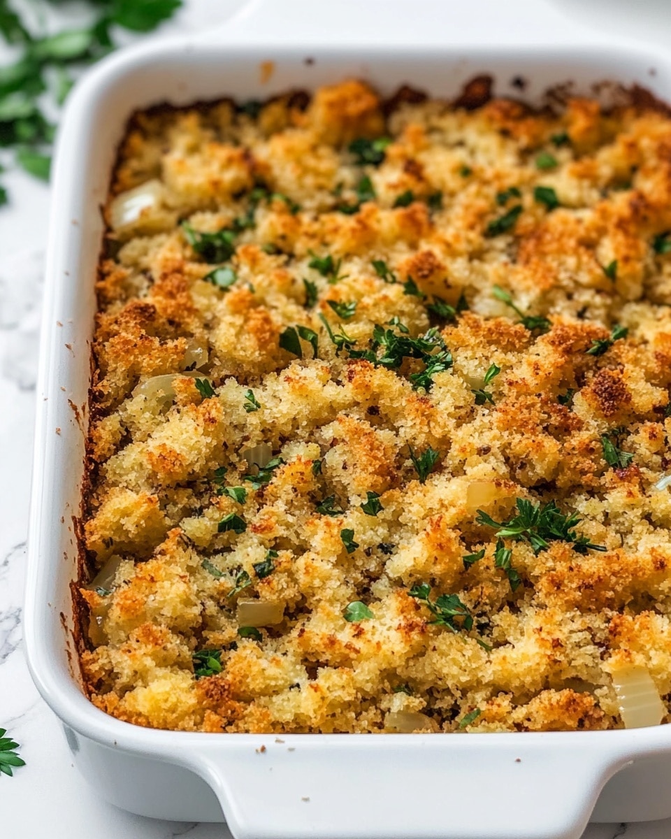 Buttery Herb Stuffing Recipe - Recipe Image