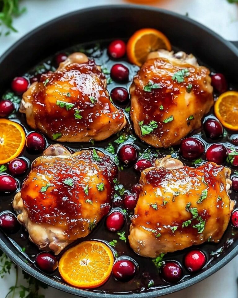 Cranberry Orange Chicken Recipe