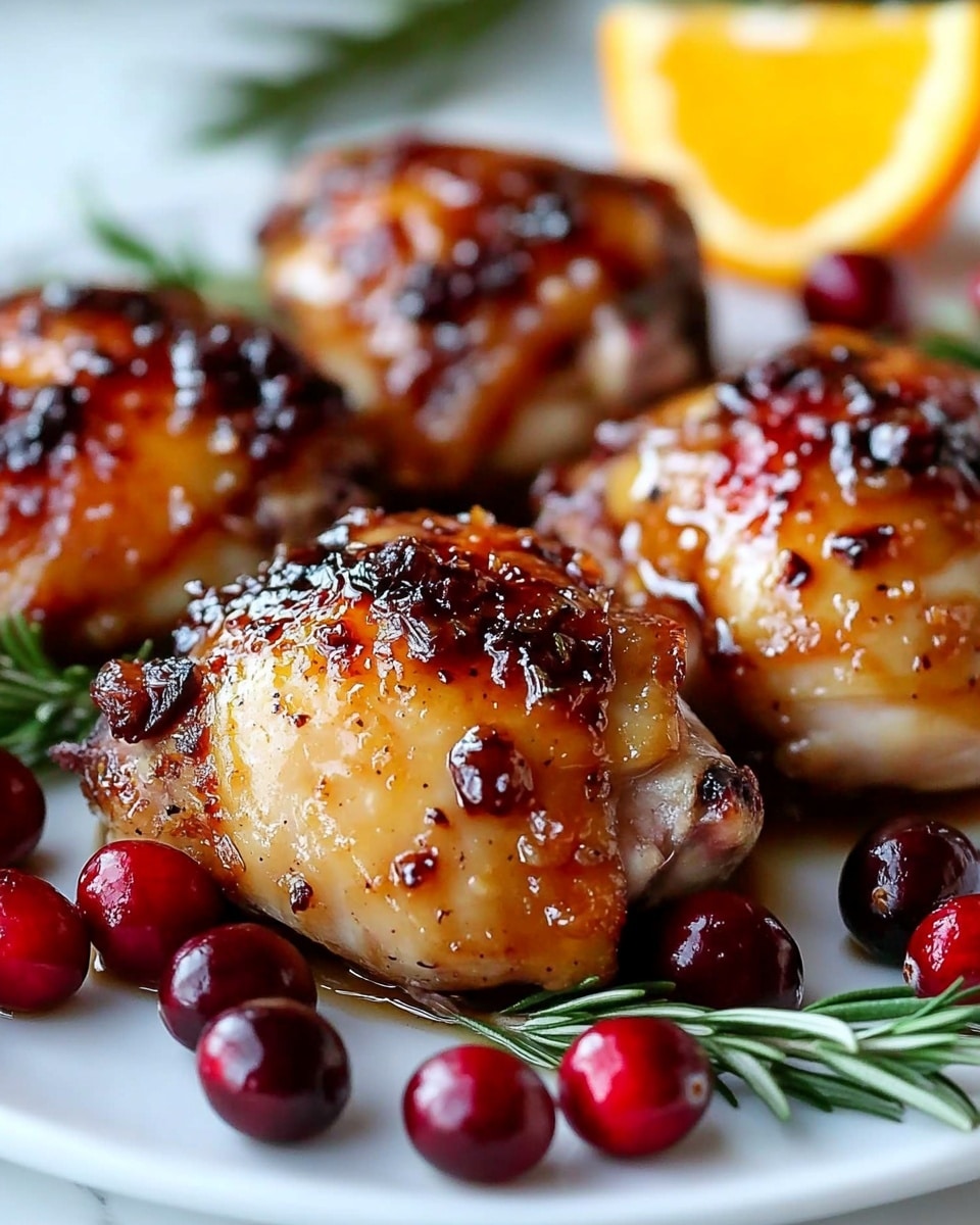 Cranberry Orange Chicken Recipe - Recipe Image