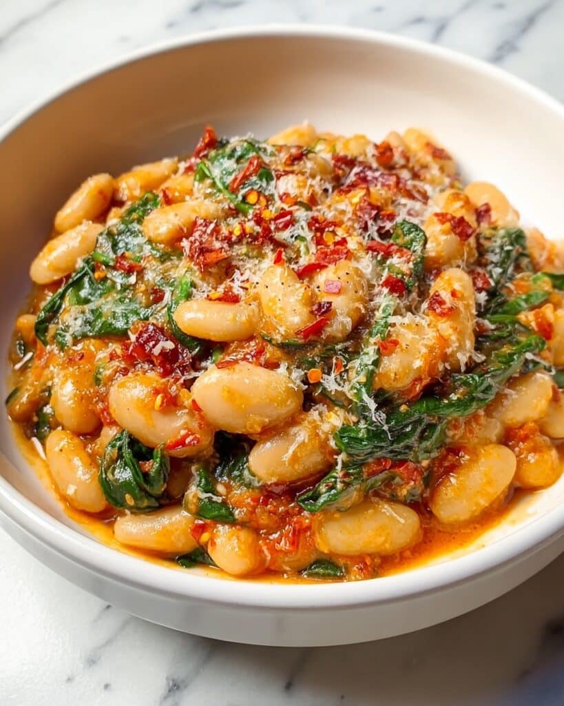 Marry Me Butter Beans with Creamy Tuscan Sauce Recipe