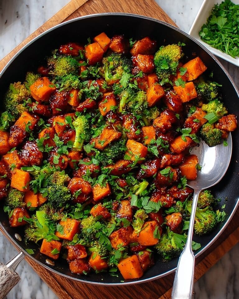 One-Pan Honey BBQ Chicken & Sweet Potatoes Recipe