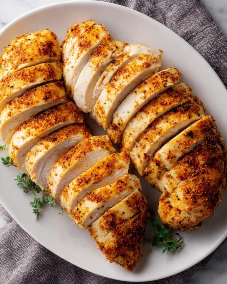 Creamy Crockpot Chicken Breast with Herbs and Spices Recipe