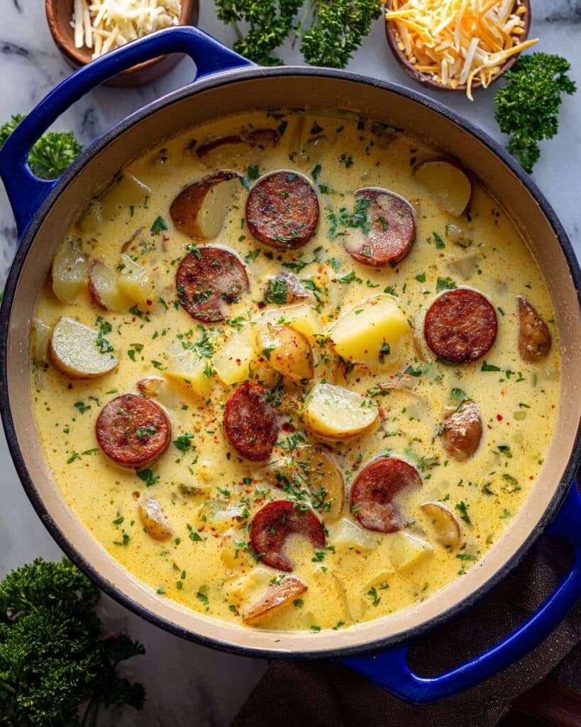 Cajun Potato Soup with Sausage Recipe