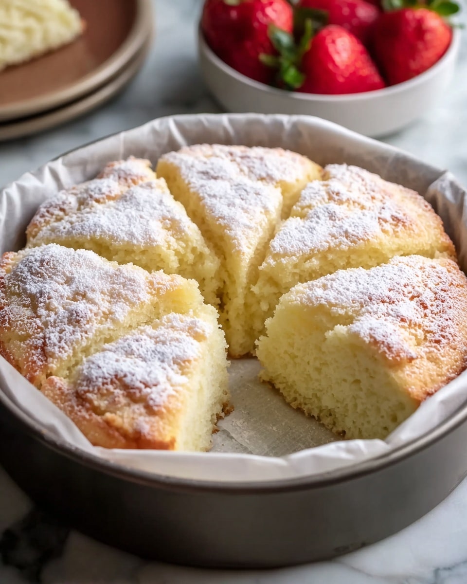 French Butter Cake Recipe - Recipe Image