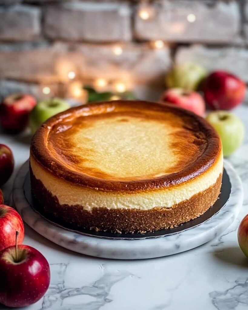 Apple Cinnamon Cheesecake Recipe