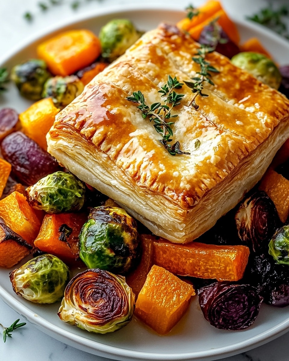 Roasted Autumn Vegetable Pot Pies Recipe - Recipe Image