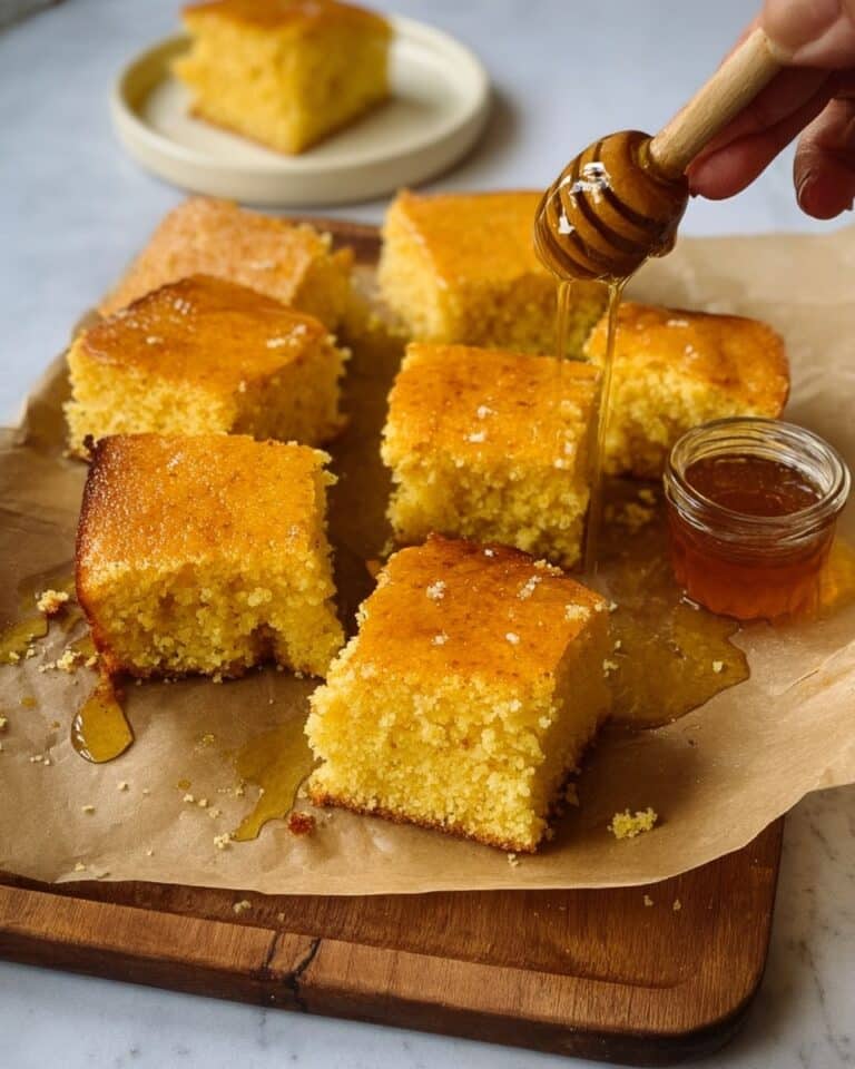 Honey Butter Cornbread Recipe