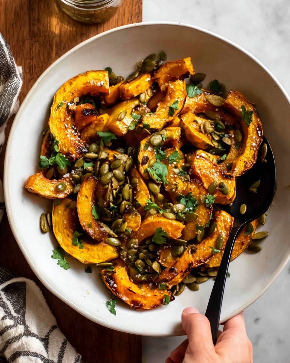 Roasted Delicata Squash with Brown Butter and Pepitas Recipe - Recipe Image