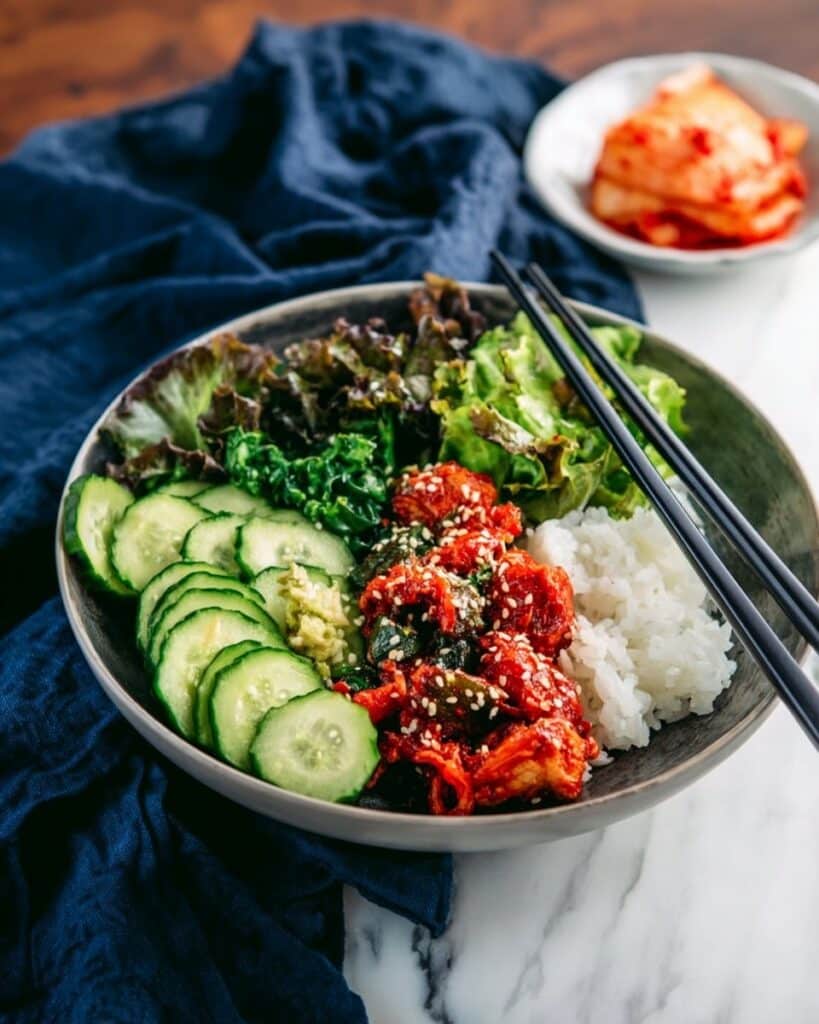 Spicy Pork Bulgogi Rice Bowl Recipe