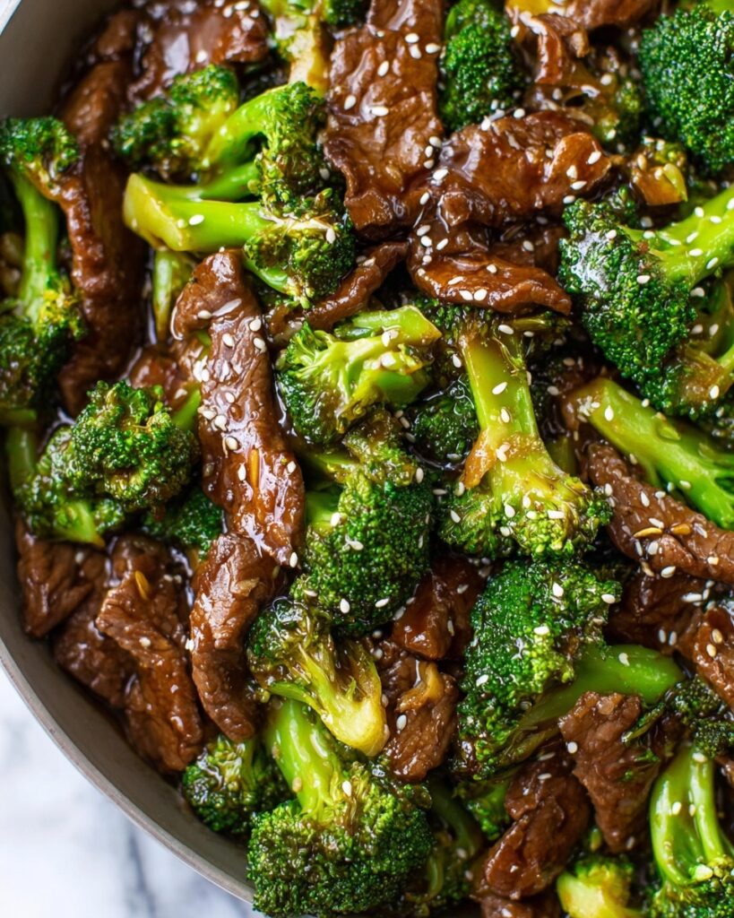 Saucy Beef with Broccoli Recipe