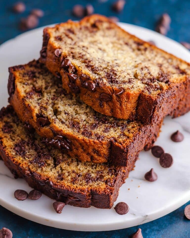 Chocolate Chip Banana Bread Recipe