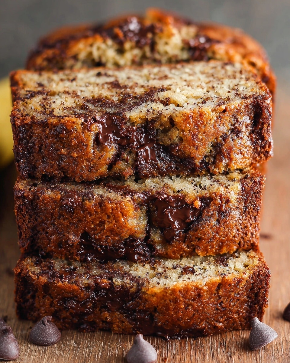 Chocolate Chip Banana Bread Recipe - Recipe Image