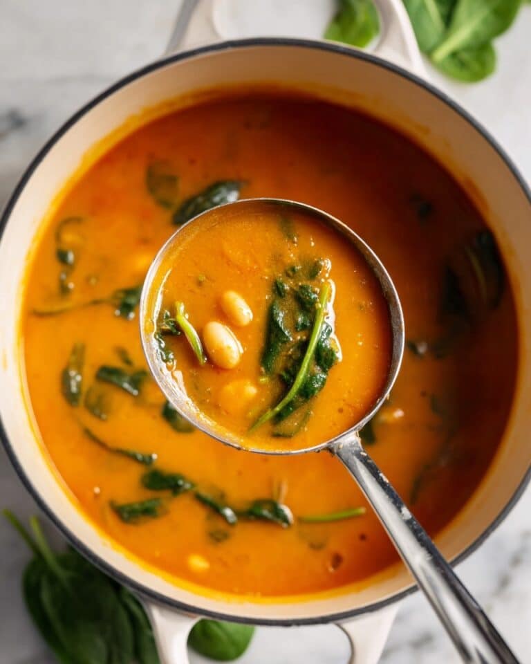 Hearty Navy Bean Soup with Bacon and Vegetables Recipe