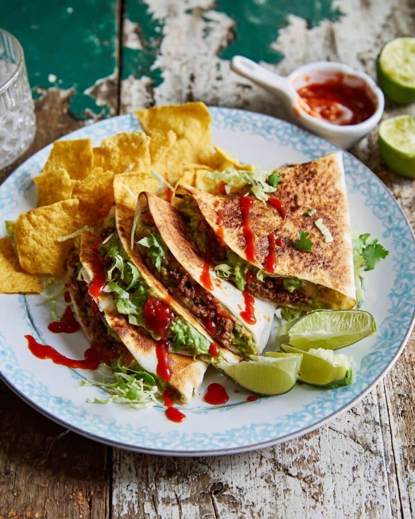 Nacho Beef Burritos Recipe