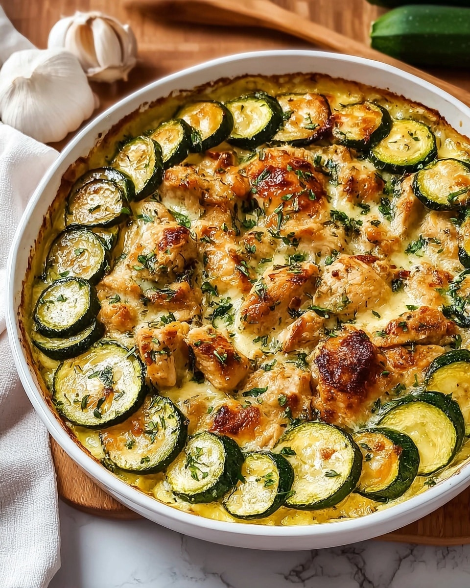 Easy Chicken Zucchini Bake Recipe