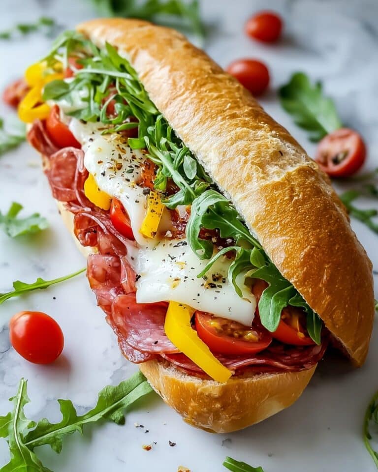 Baked Italian Grinder Sandwiches Recipe