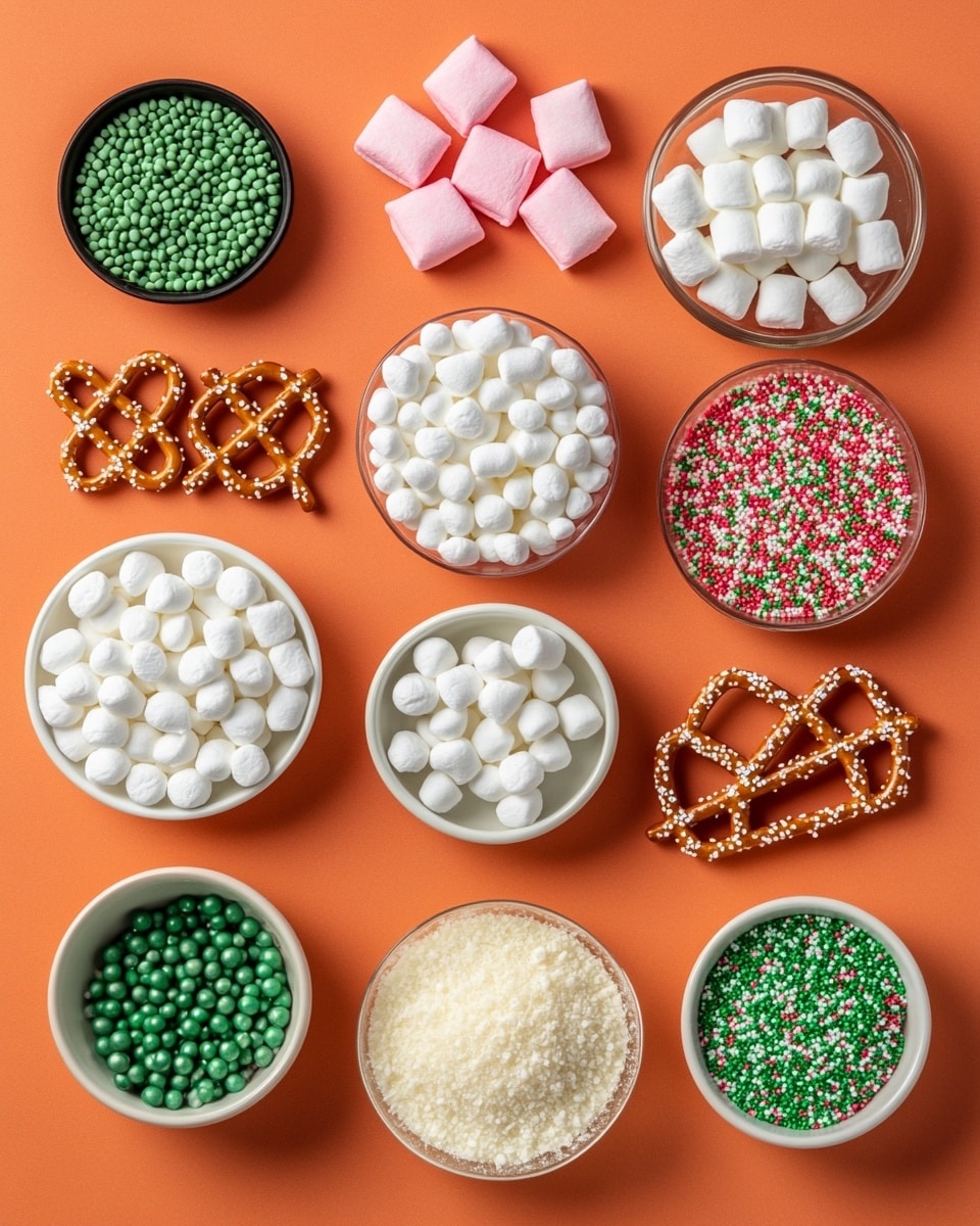 Festive Green Christmas Tree Rice Krispie Treats Recipe - Recipe Image