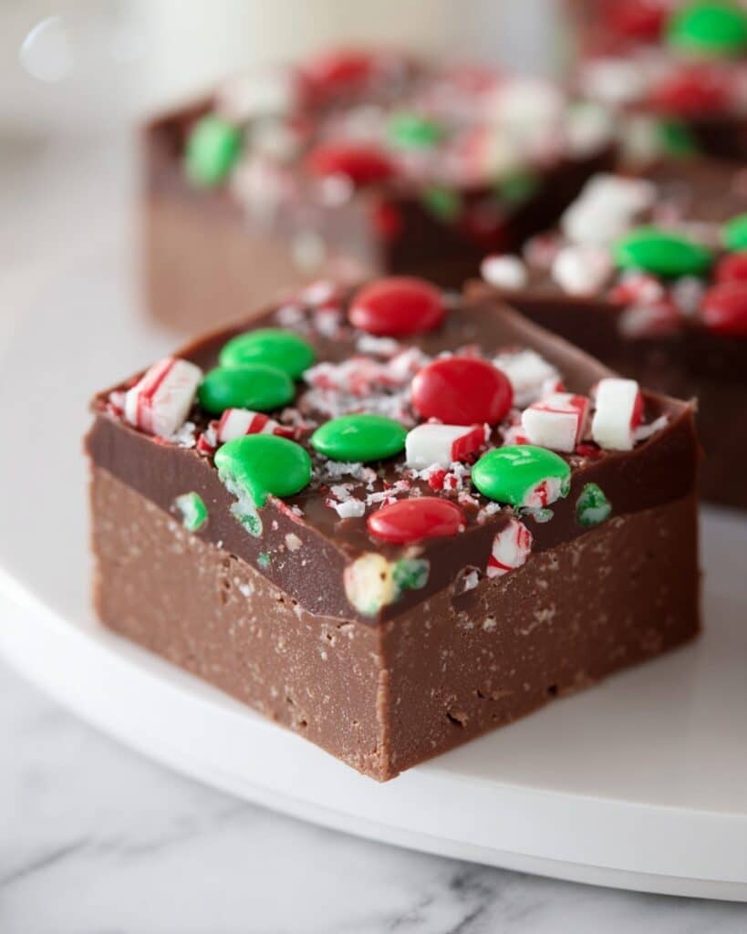 Peppermint Chocolate Christmas Slice Recipe