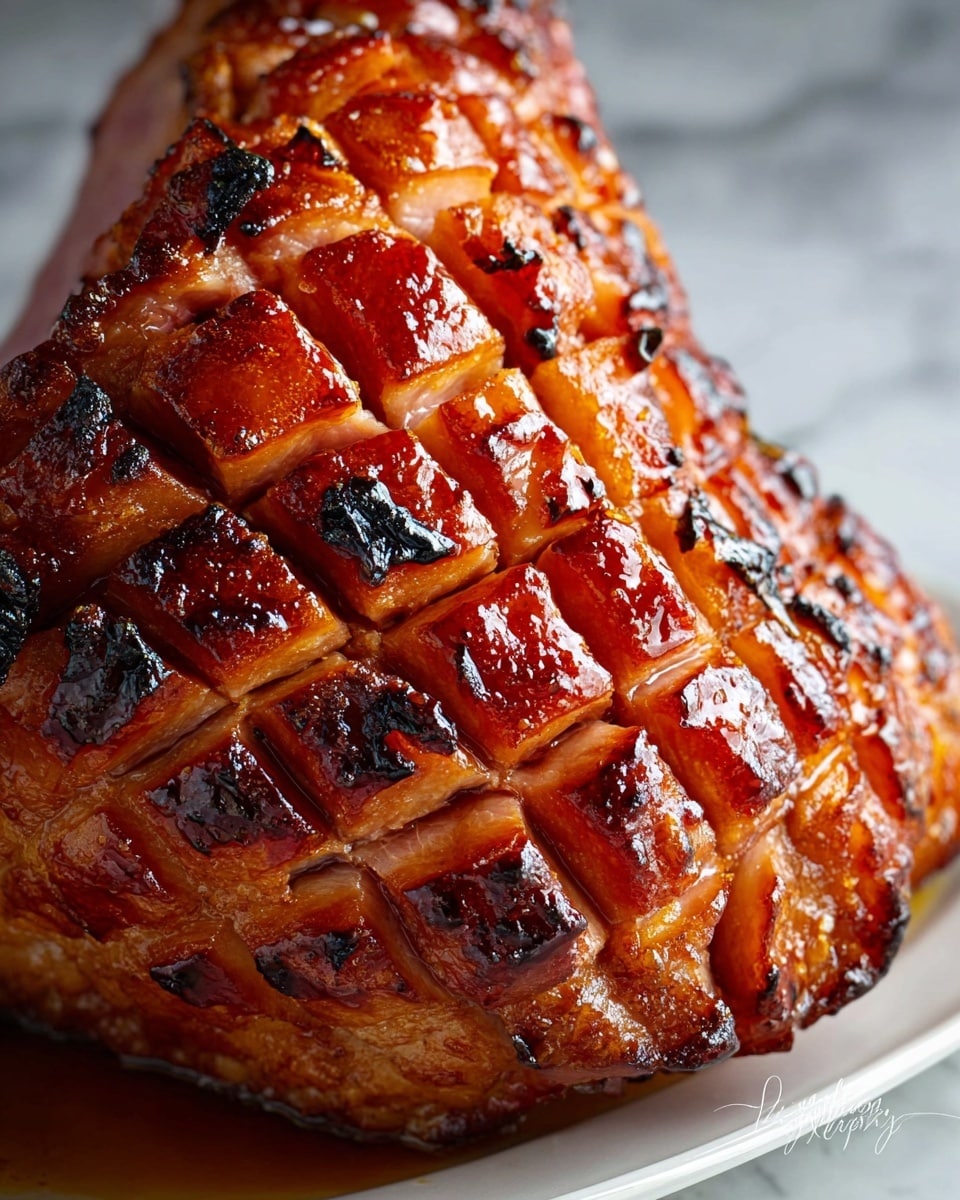 Christmas Maple Glazed Ham Recipe