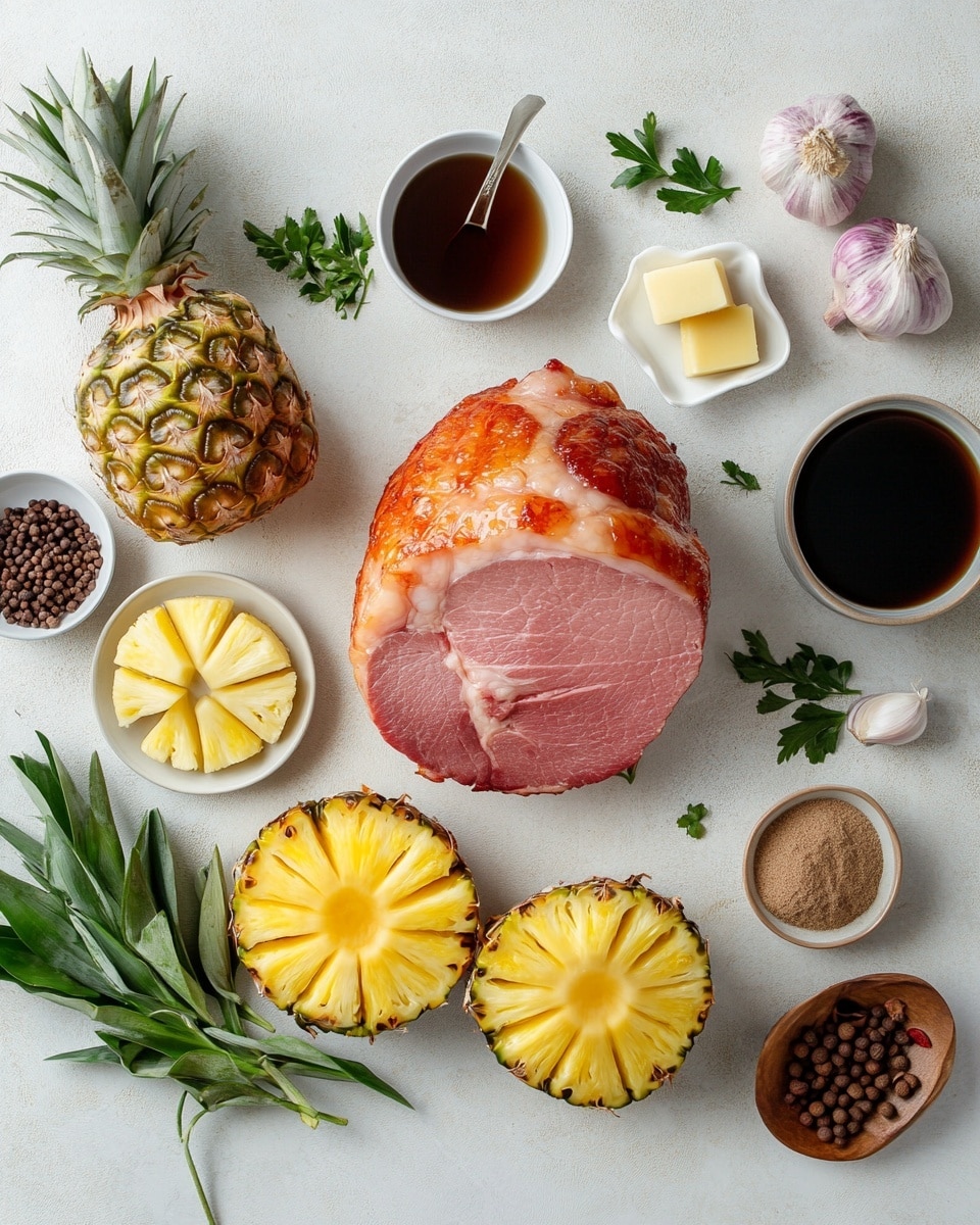 Christmas Maple Glazed Ham Recipe - Recipe Image