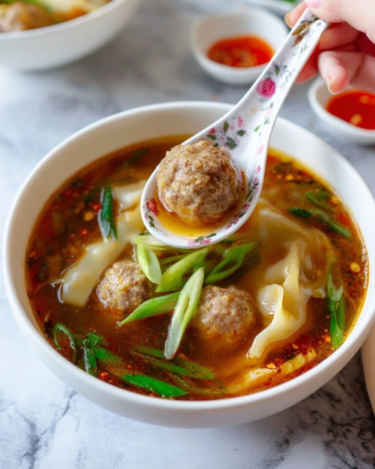 Deconstructed Wonton Soup Recipe