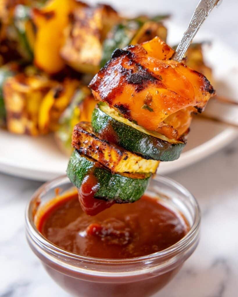 Easy Air Fryer Chicken Kabobs Recipe