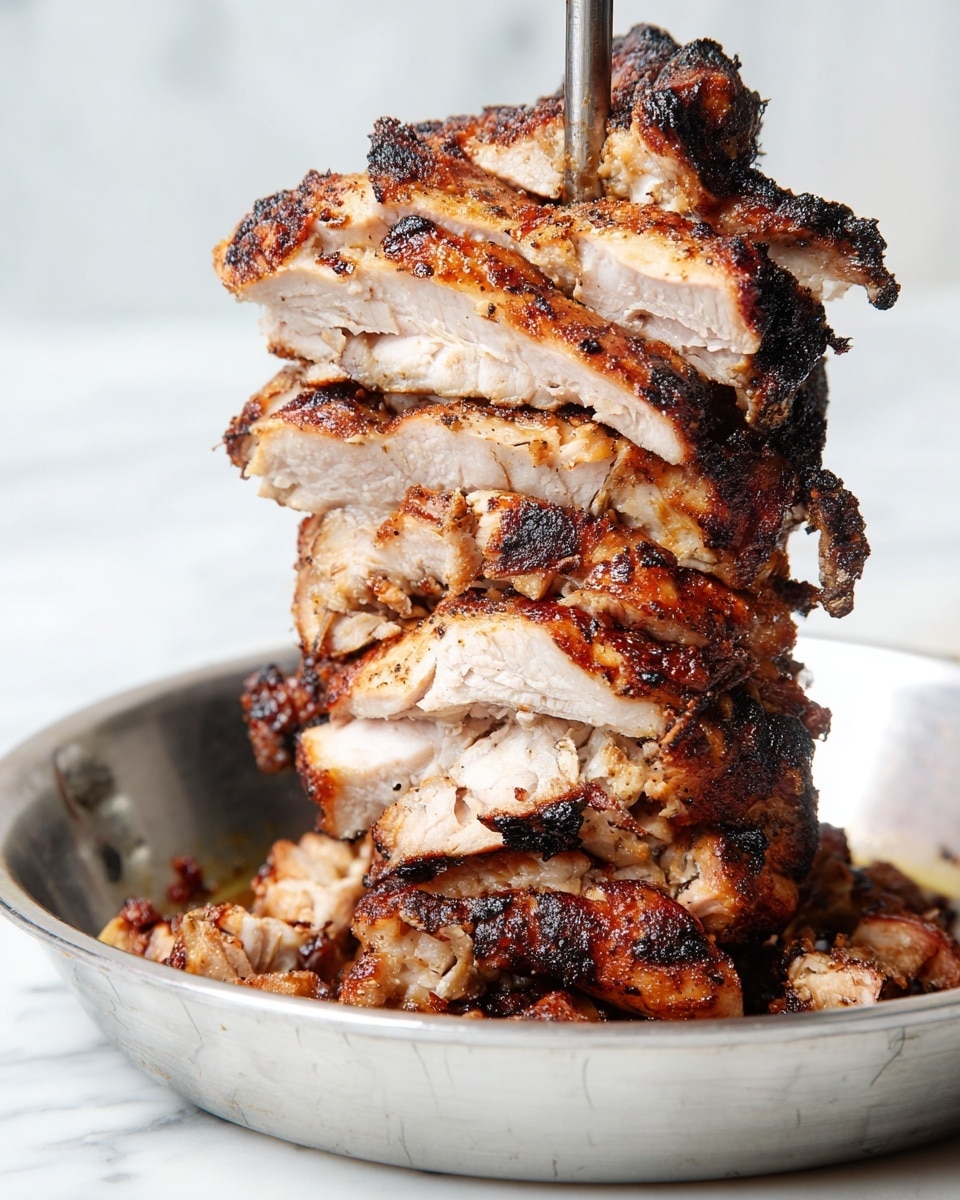 Succulent Chicken Shawarma with Creamy Yogurt Marinade Recipe - Recipe Image