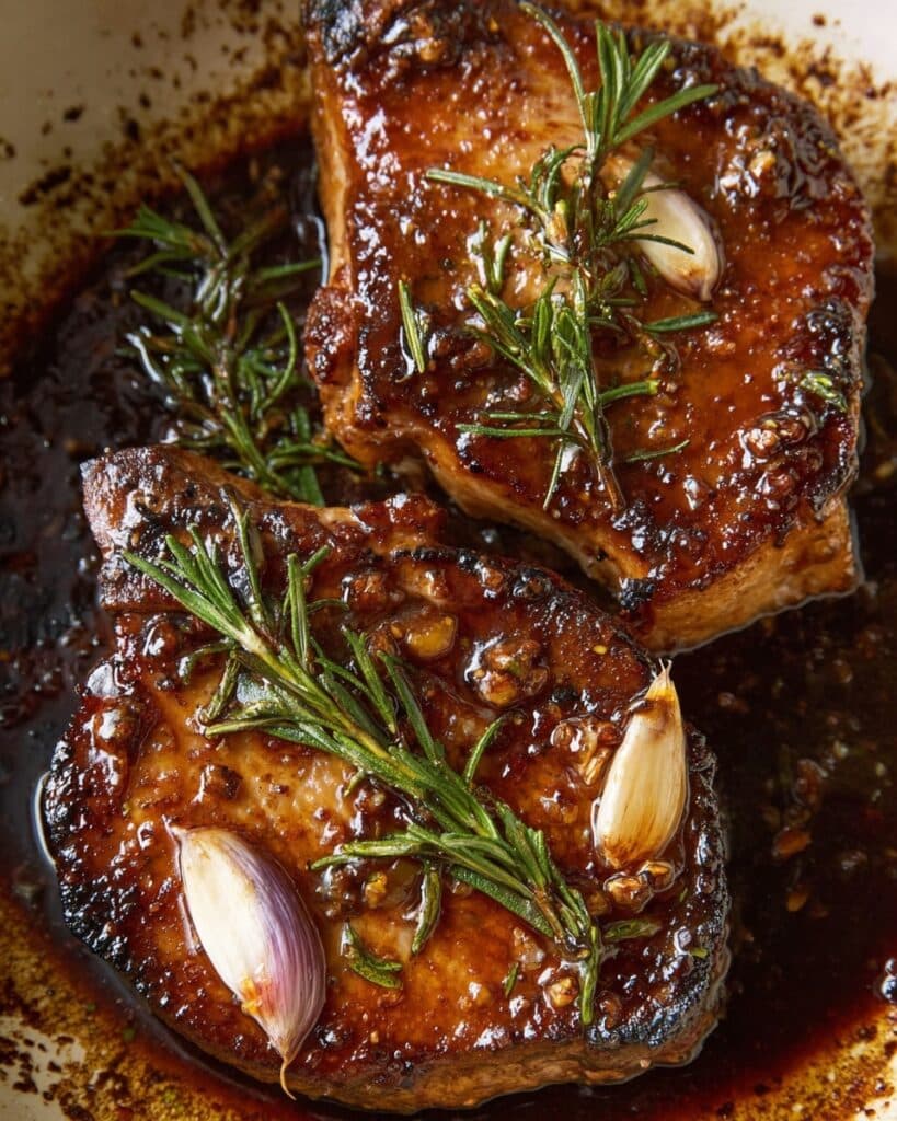 Honey Garlic Pork Chops Recipe