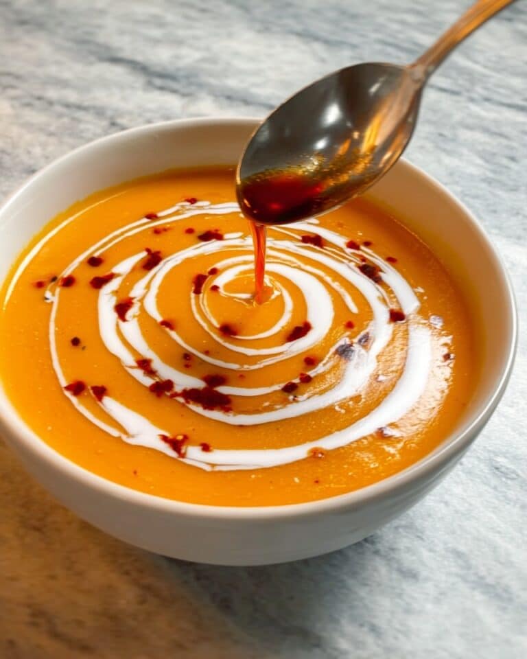 Creamy Roasted Butternut Squash Soup with Coconut Milk and Spiced Herbs Recipe