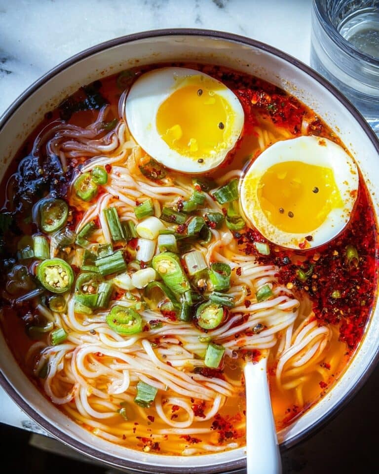 Spicy Gochujang Noodle Soup (10 Minutes) Recipe