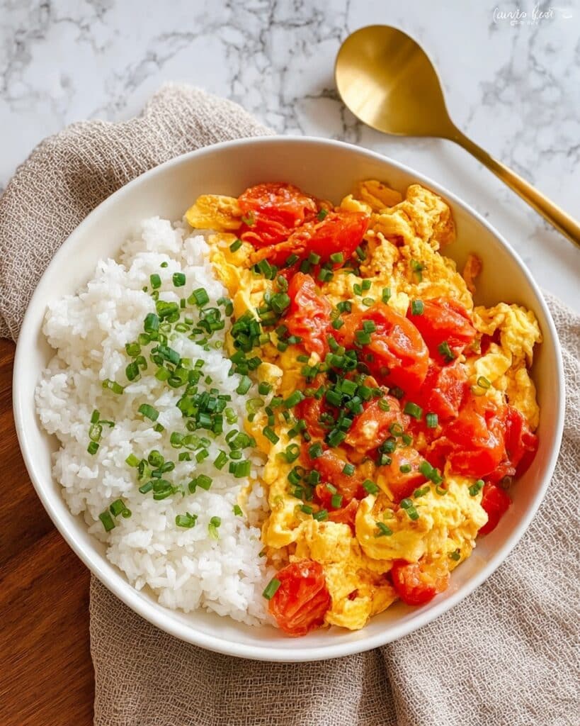 10-Minute Chinese Tomato Egg Stir Fry Recipe