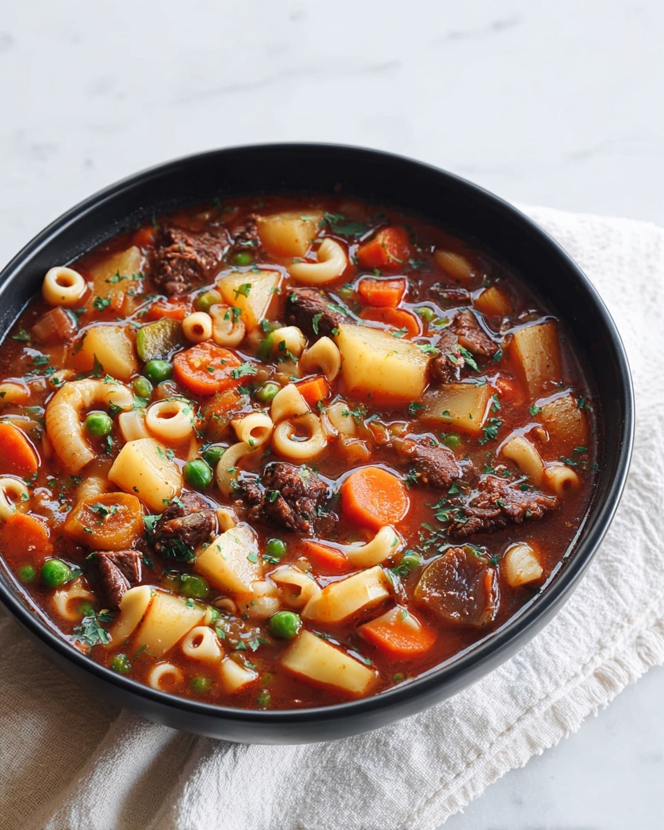 Vegetable Beef Soup Recipe - Recipe Image