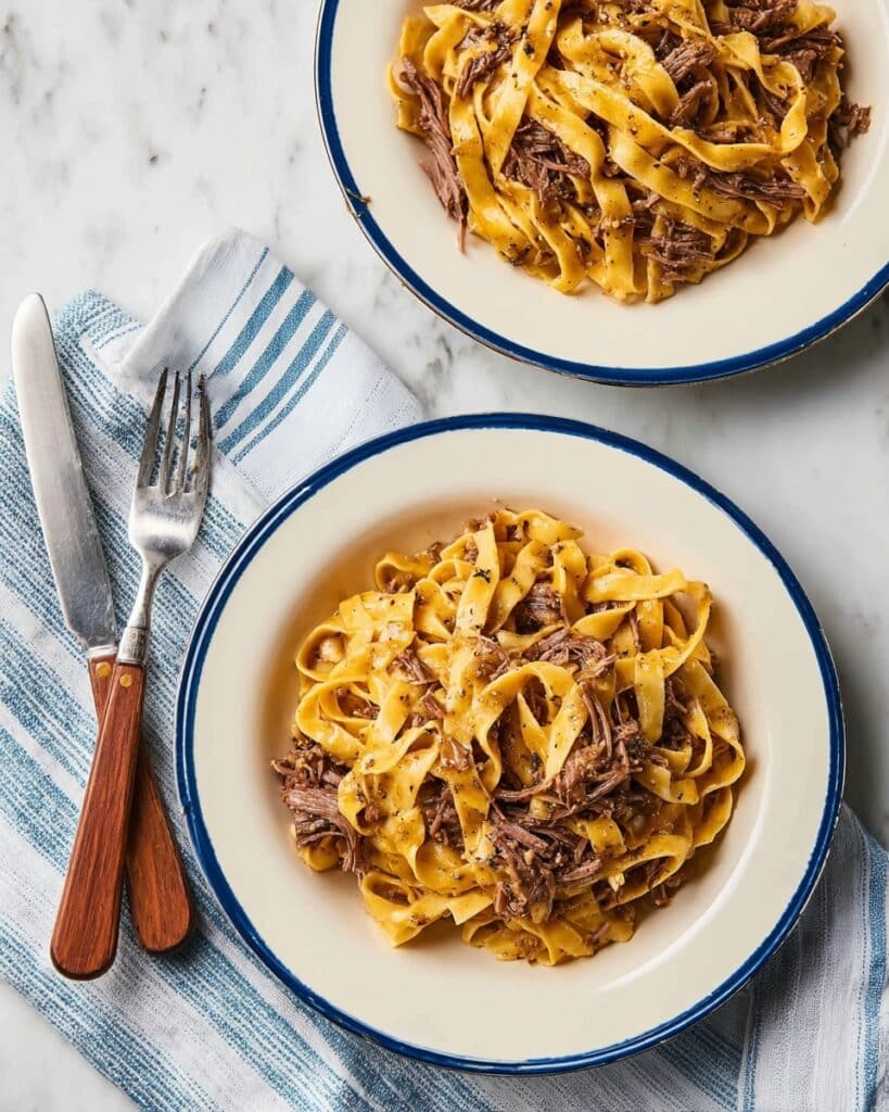 Crock Pot Beef and Noodles Recipe
