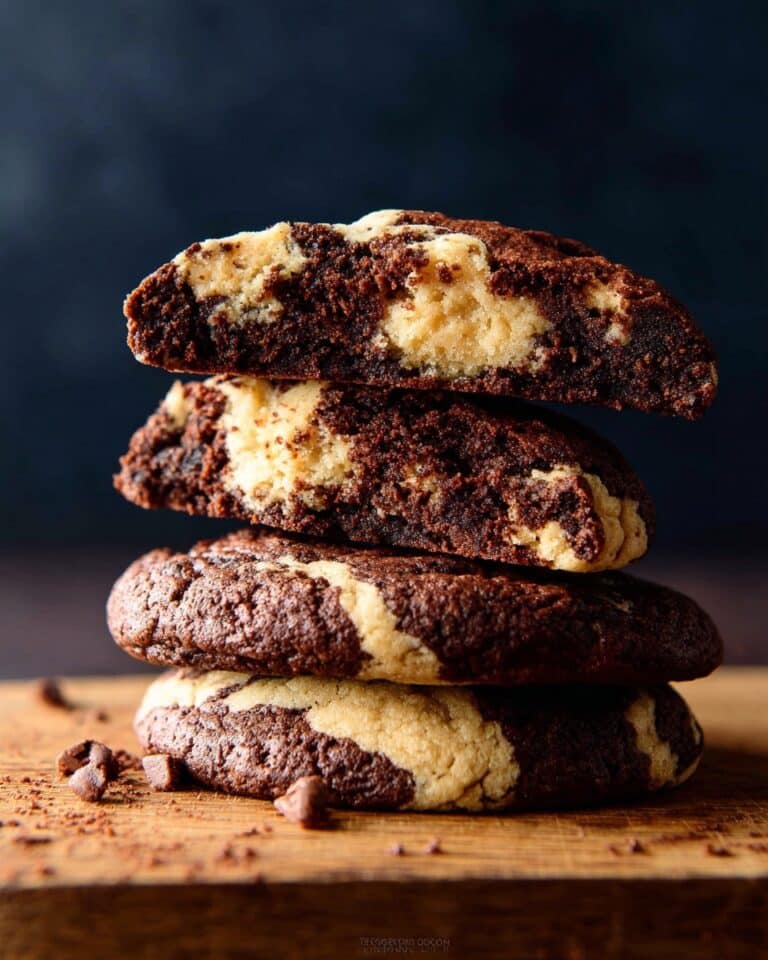 Peanut Butter Filled Brownie Cookies Recipe