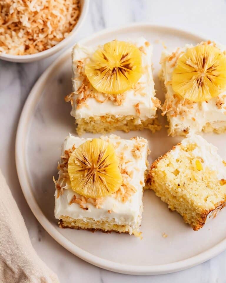 4 Ingredient Pineapple Cake Recipe