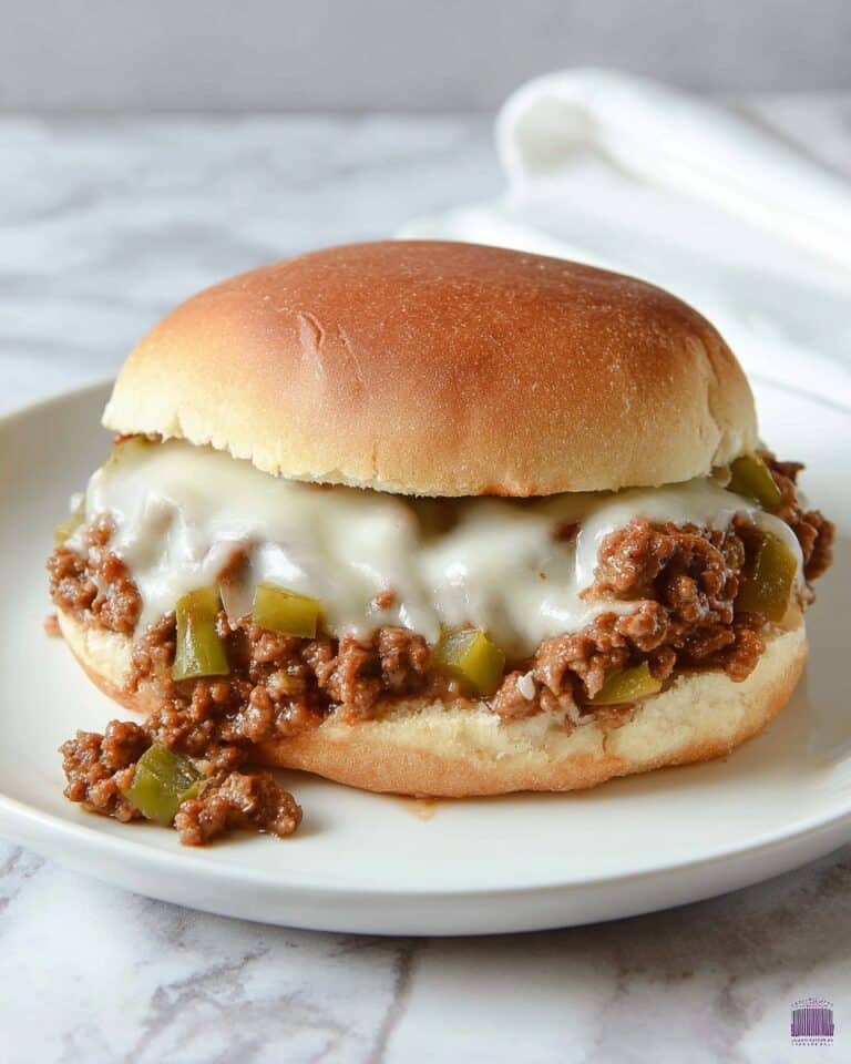 Philly Cheese Steak Sloppy Joes Recipe