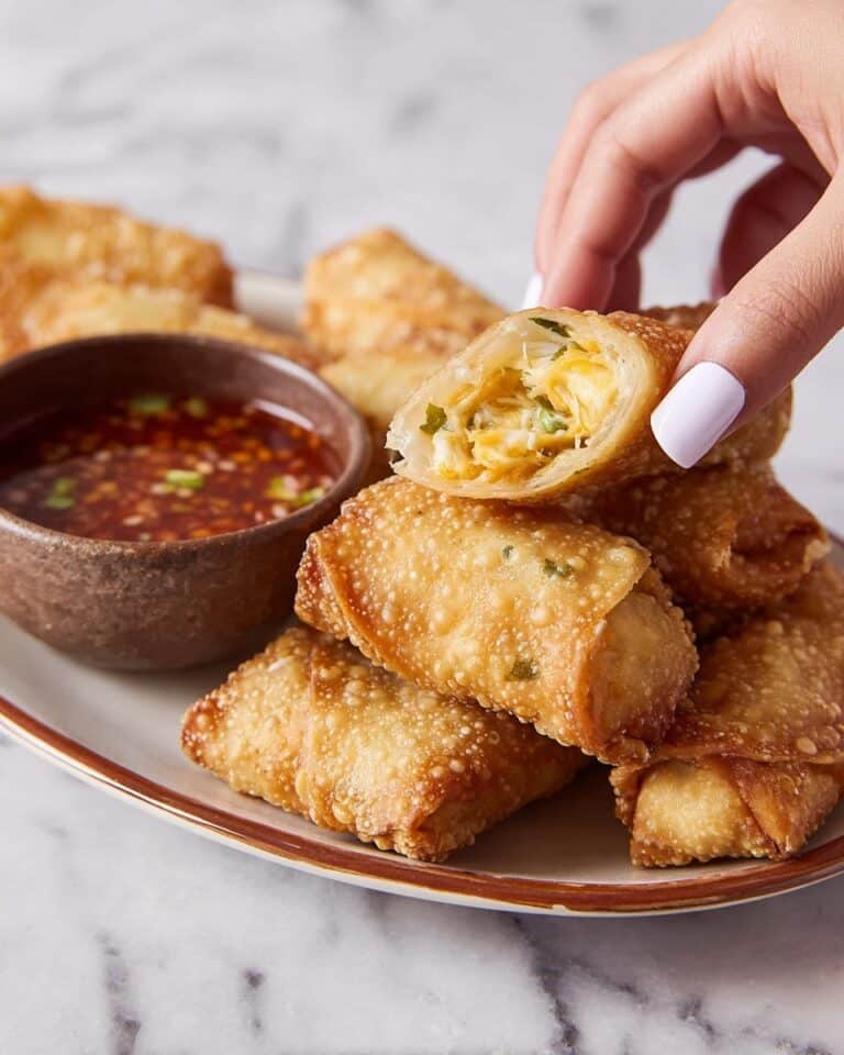 Crab Cake Egg Rolls Recipe