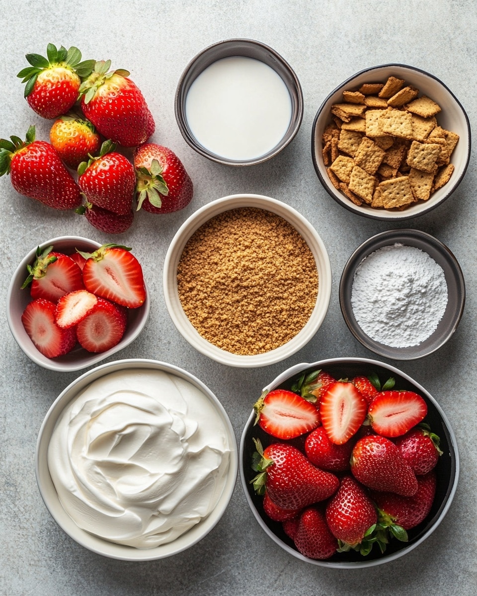 Cheesecake Deviled Strawberries Recipe - Recipe Image