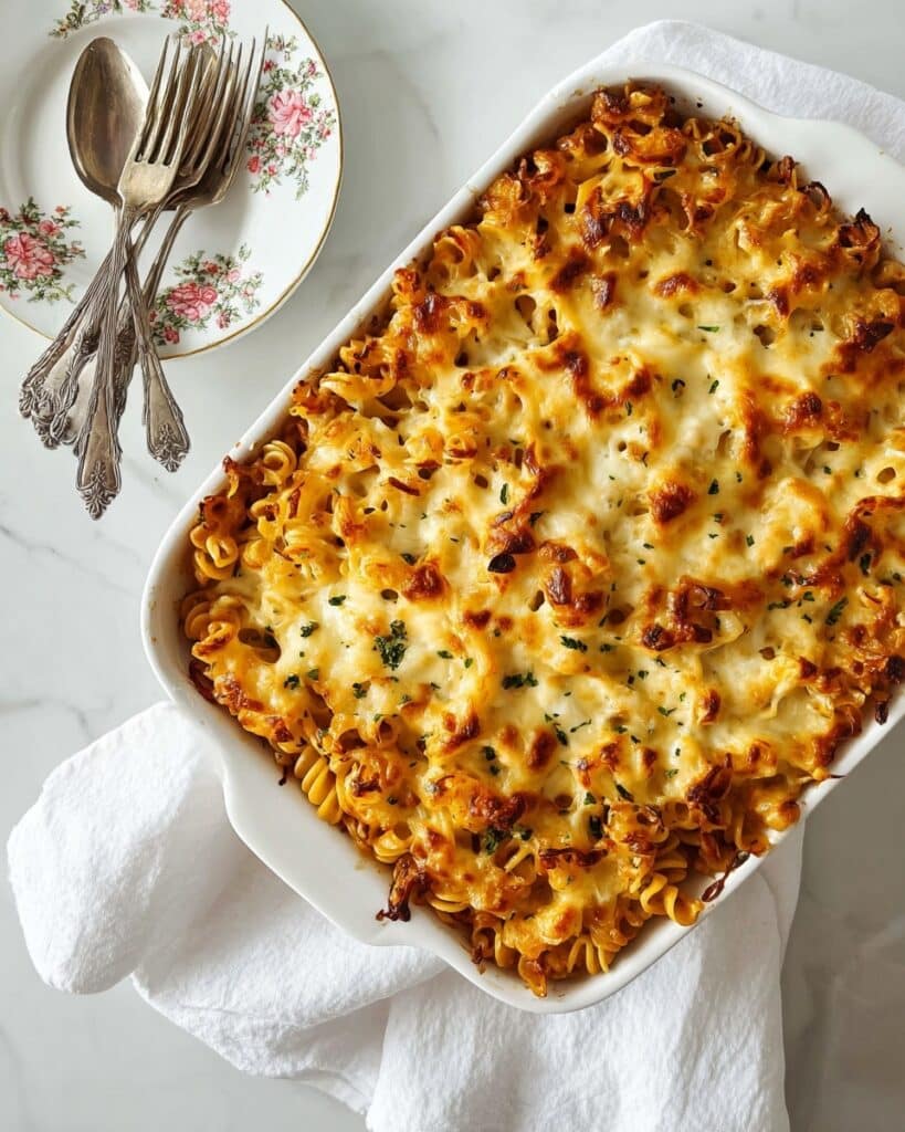 Savory Sauerkraut Casserole with Ground Venison and Melted Cheese Recipe