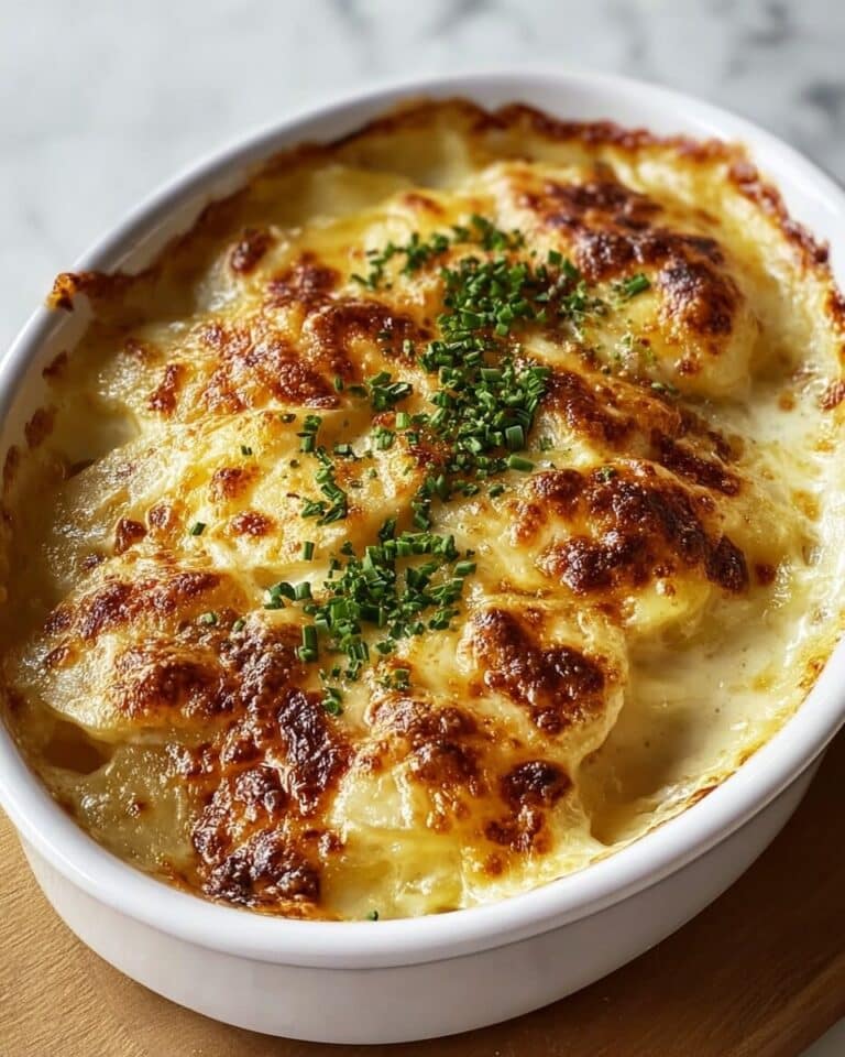 Smothered Pork Chop Scalloped Potato Casserole Recipe