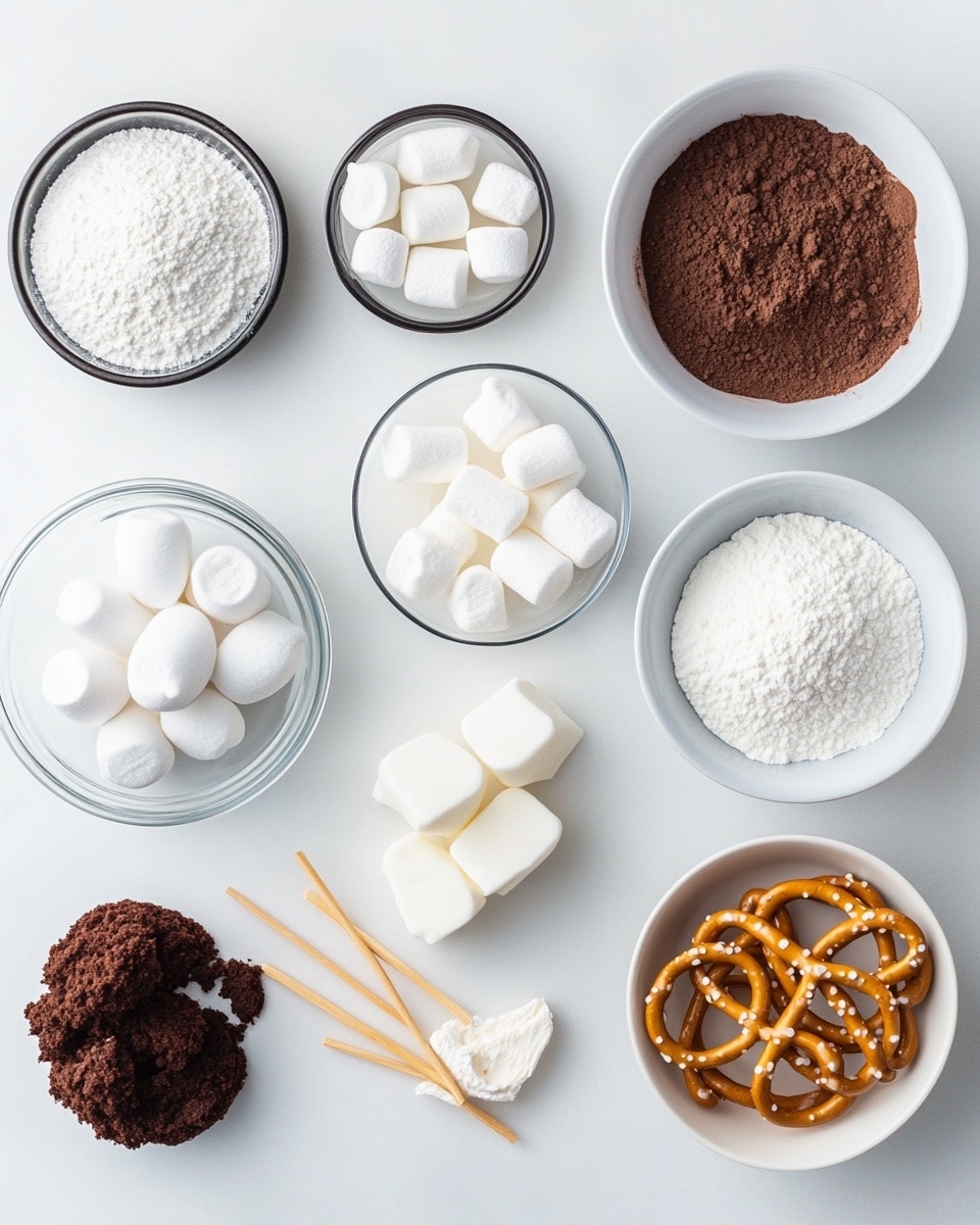 Snowman Cupcakes with Buttercream Frosting and Festive Decorations Recipe - Recipe Image