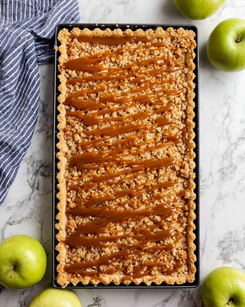 Caramel Apple Slab Pie Recipe