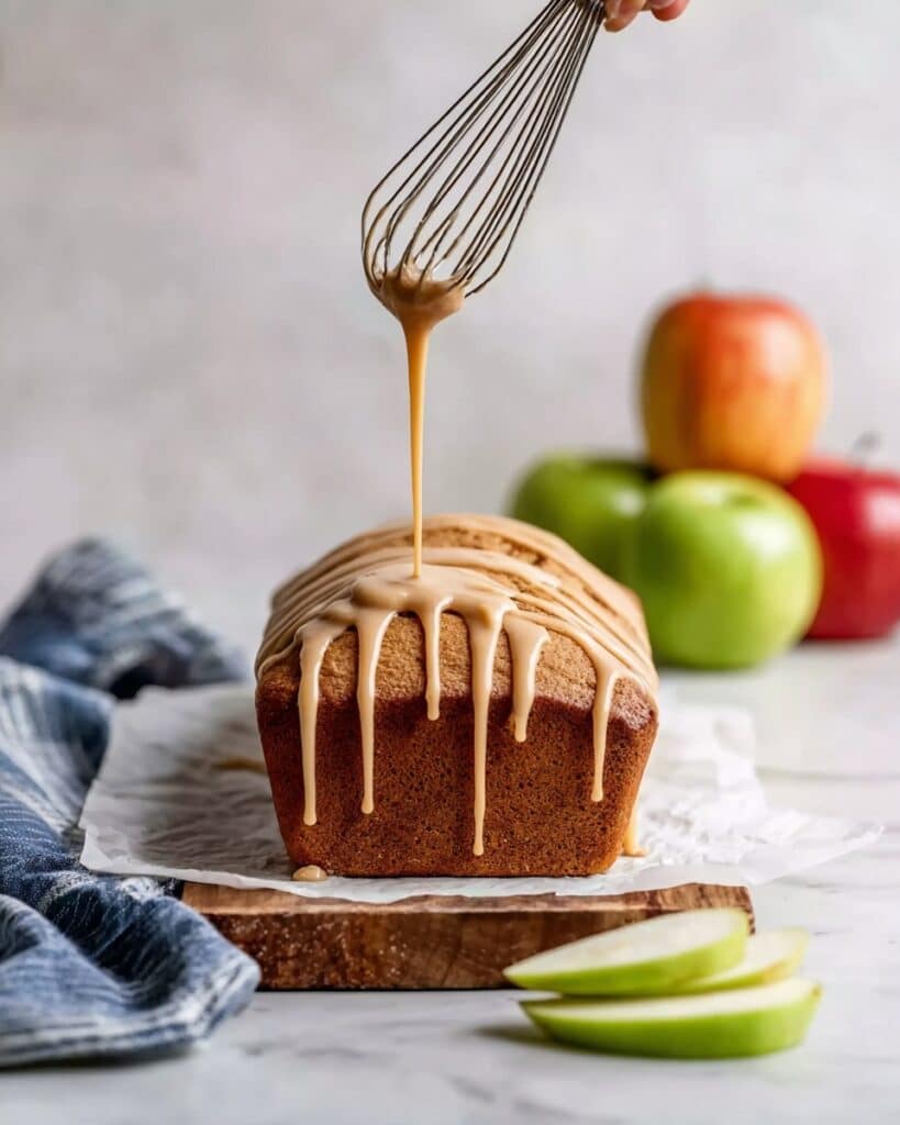 Apple Bread with Cider Glaze Recipe